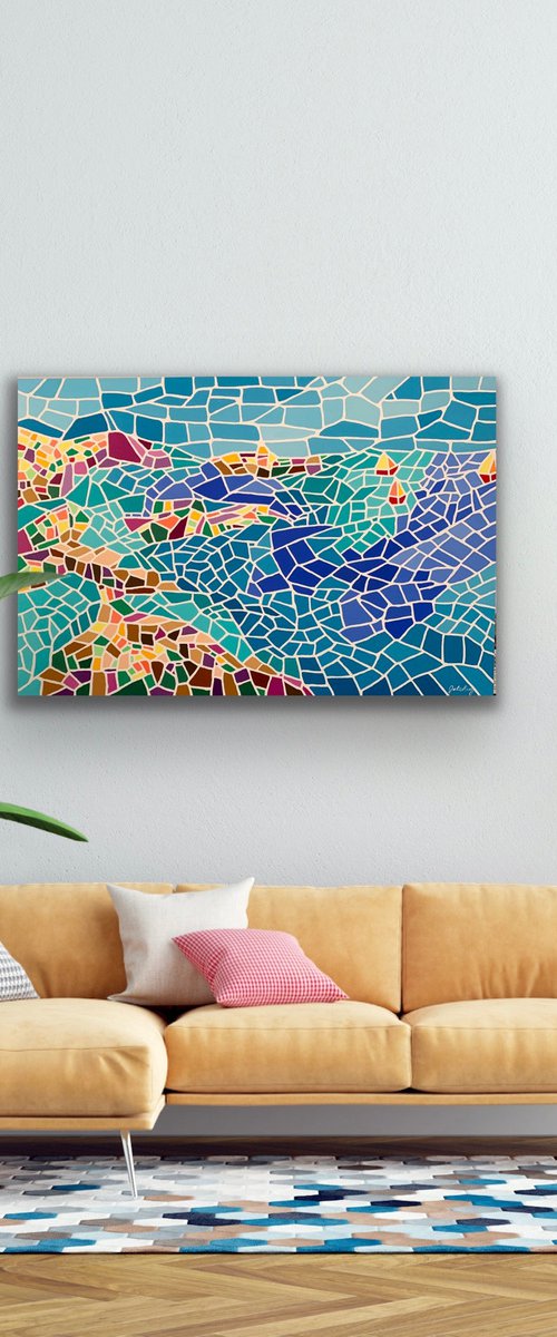 "Seascape" by Julia Borg