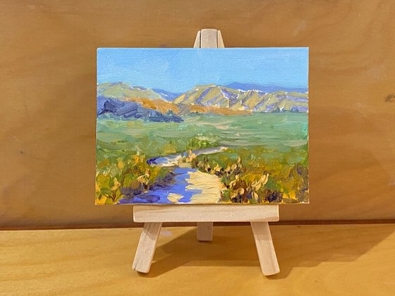 Sierra Landscape Miniature