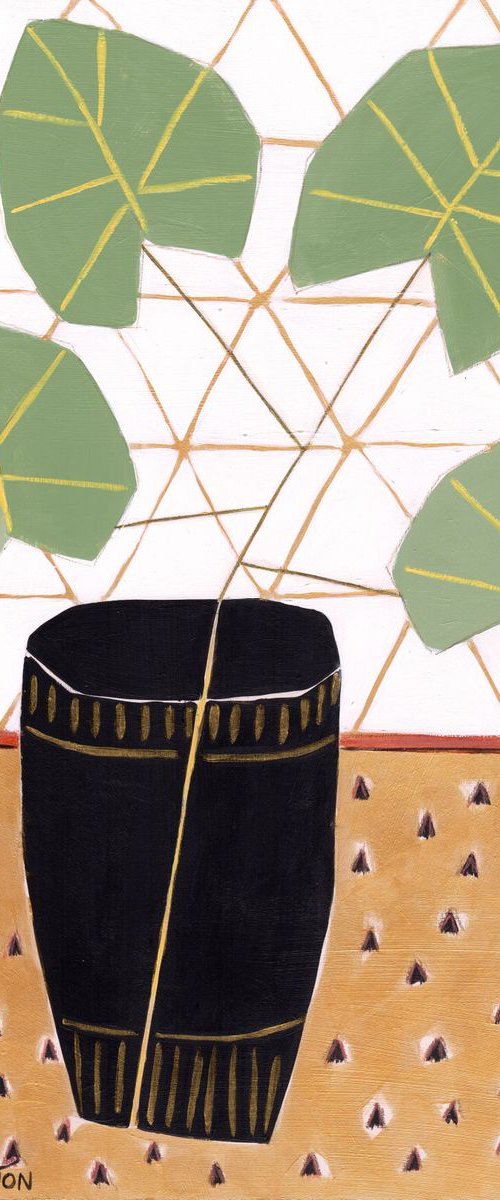 Gold Tablecloth 3 by Marisa Añón