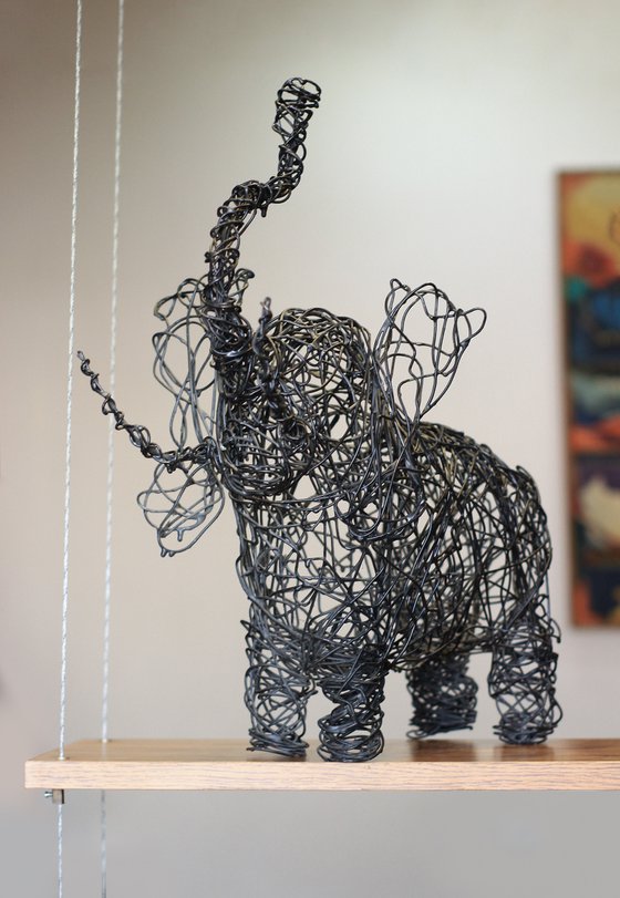 Elephant (45x42x25 1.7kg iron)