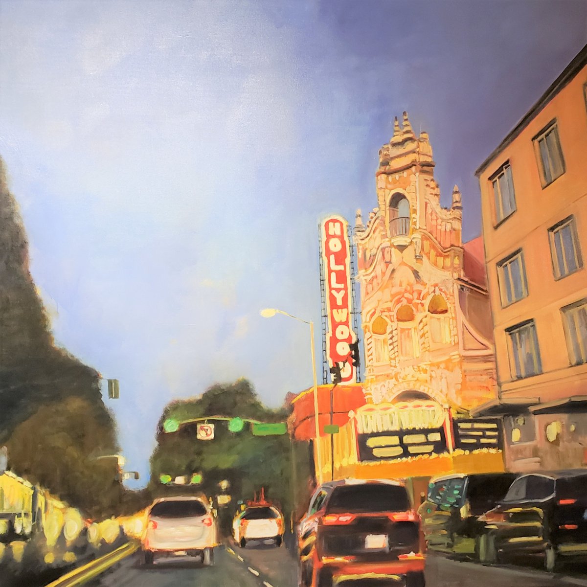 Welcome to Hollywood by Leah Kohlenberg Fine Art