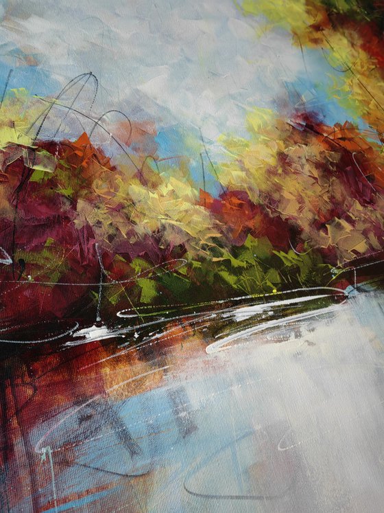 "Autumnal Waterside Whispers"