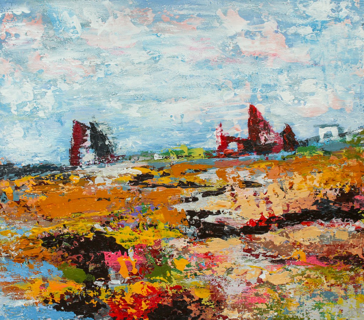 Color landscape by Larisa Siverina