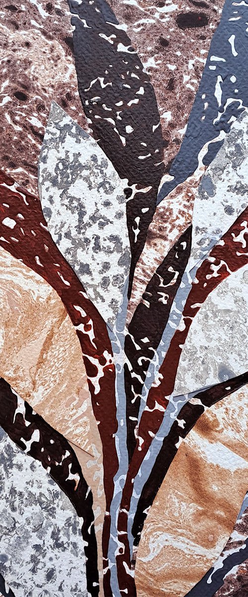 Foggy Leaves by Mariia Raskin