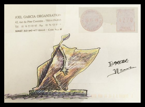 ICARESSE (mail art)