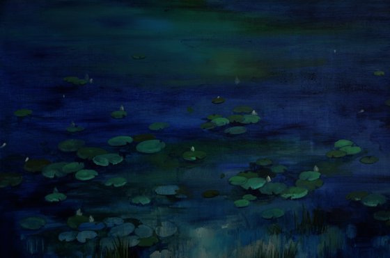 Lily pond. Lullaby