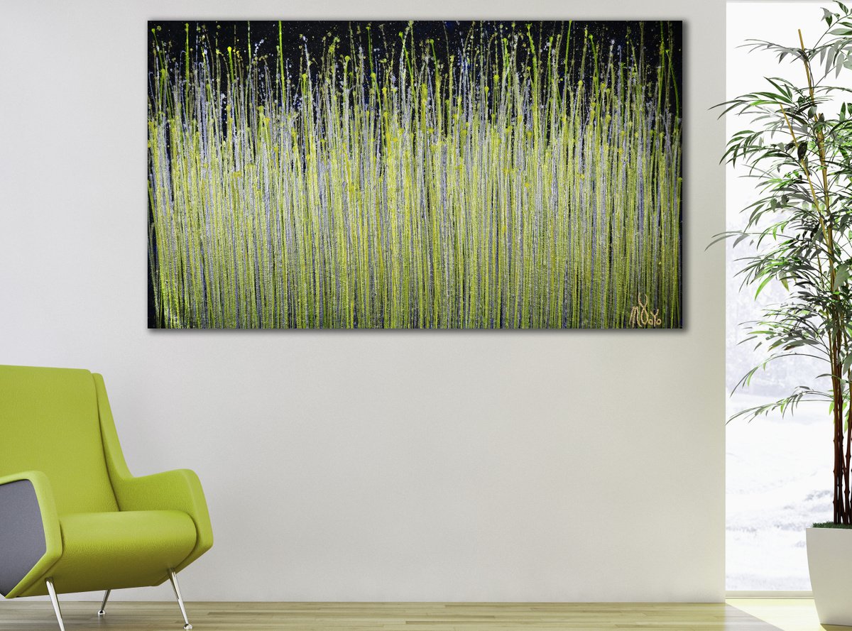 A Closer Look (Luminance Garden) 3 By Nestor Toro, 57 X 33, Artwork For Sale On Artfinder