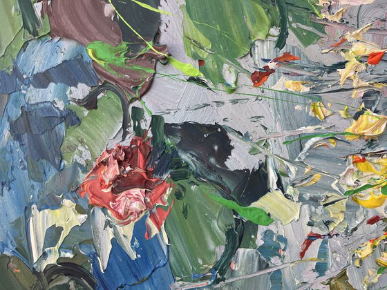 Water Lilies - Floral Art