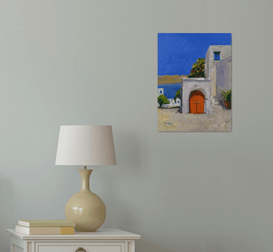 Village on Greek islands