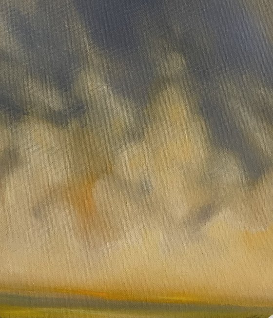 Golden clouds