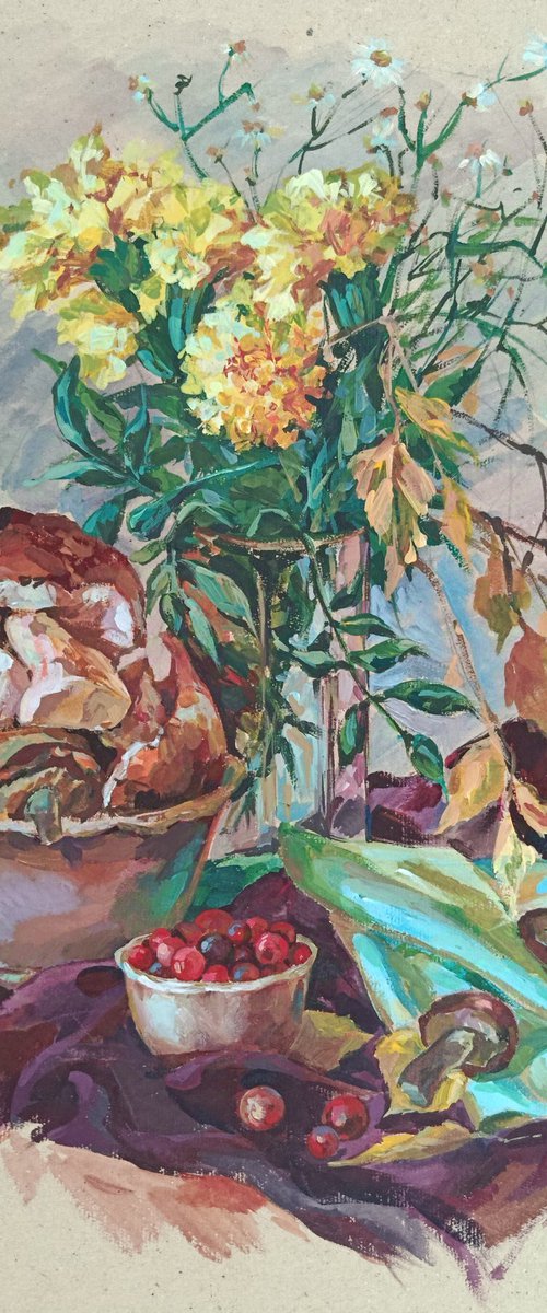 The garden of autumn by Tetiana Borys