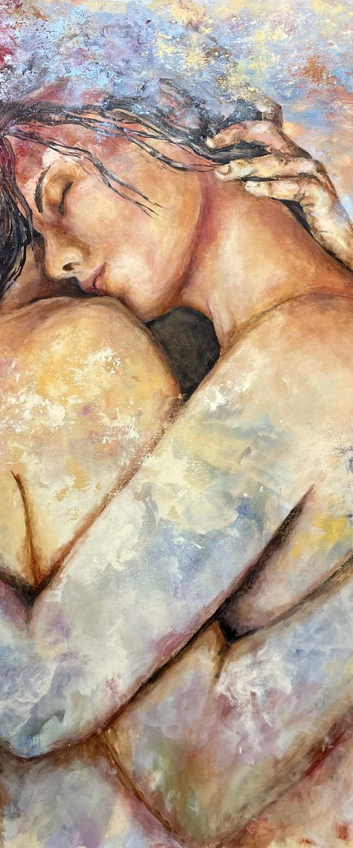 Loving hug by Miri Baruch