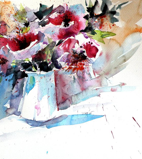 Still life with flowers III