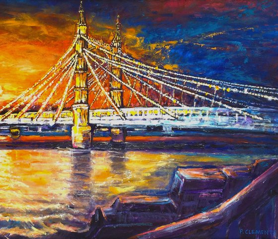 Albert Bridge Sunset