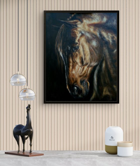 Stallion-Original Horse Portrait