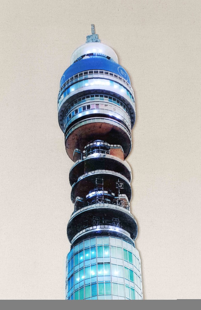 The Post Office Tower, 2024 by Jacqui Harrison