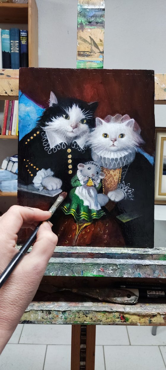 Childless Cats Family Adopted a Rat