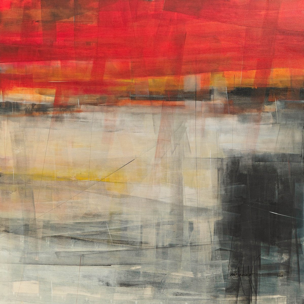 Quiet Radiance By Amrish Malvankar, 48 X 48, Artwork For Sale On Artfinder