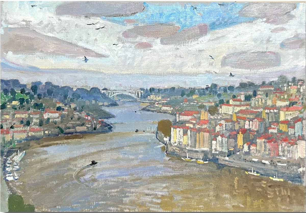 Sketches In Porto 3 By Ruoshen, 15 X 10, Artwork For Sale On Artfinder