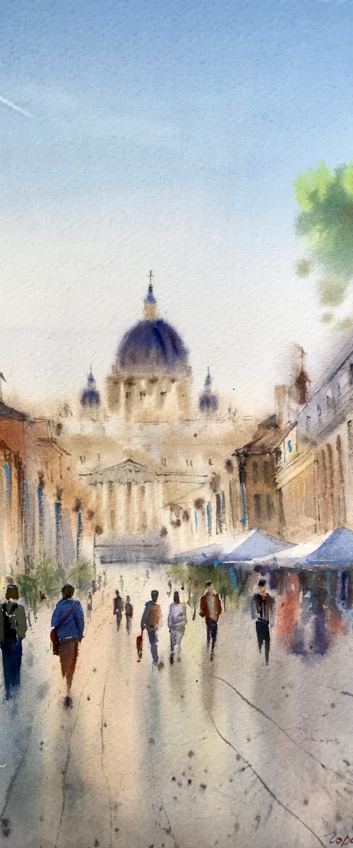 Basilica di San Pietro, Roma by Eugenia Gorbacheva