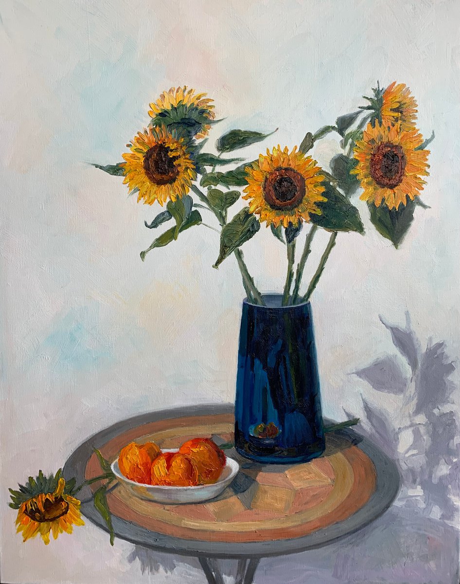 Sunflowers by Nataliya Lemesheva