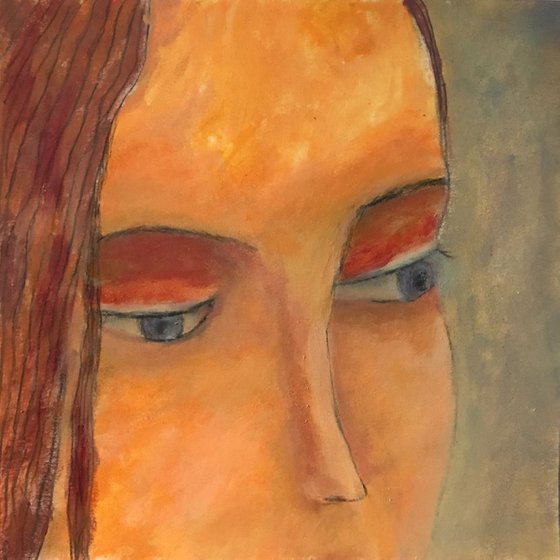 Study of a woman portrait XXXII