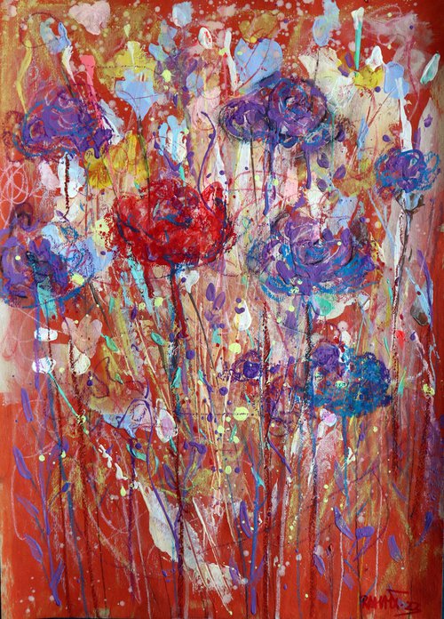 Fantasy with Flowers 110 by Rakhmet Redzhepov