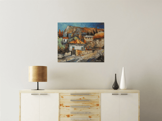 Village Under the Golden Ridge