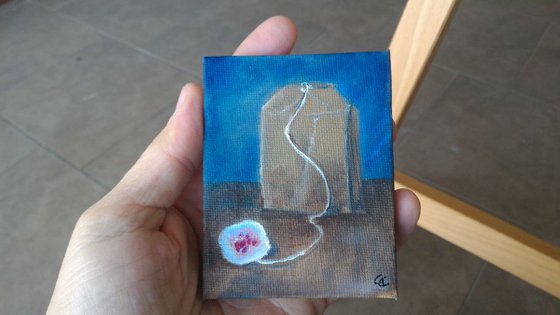 Miniature #017 - Easel included