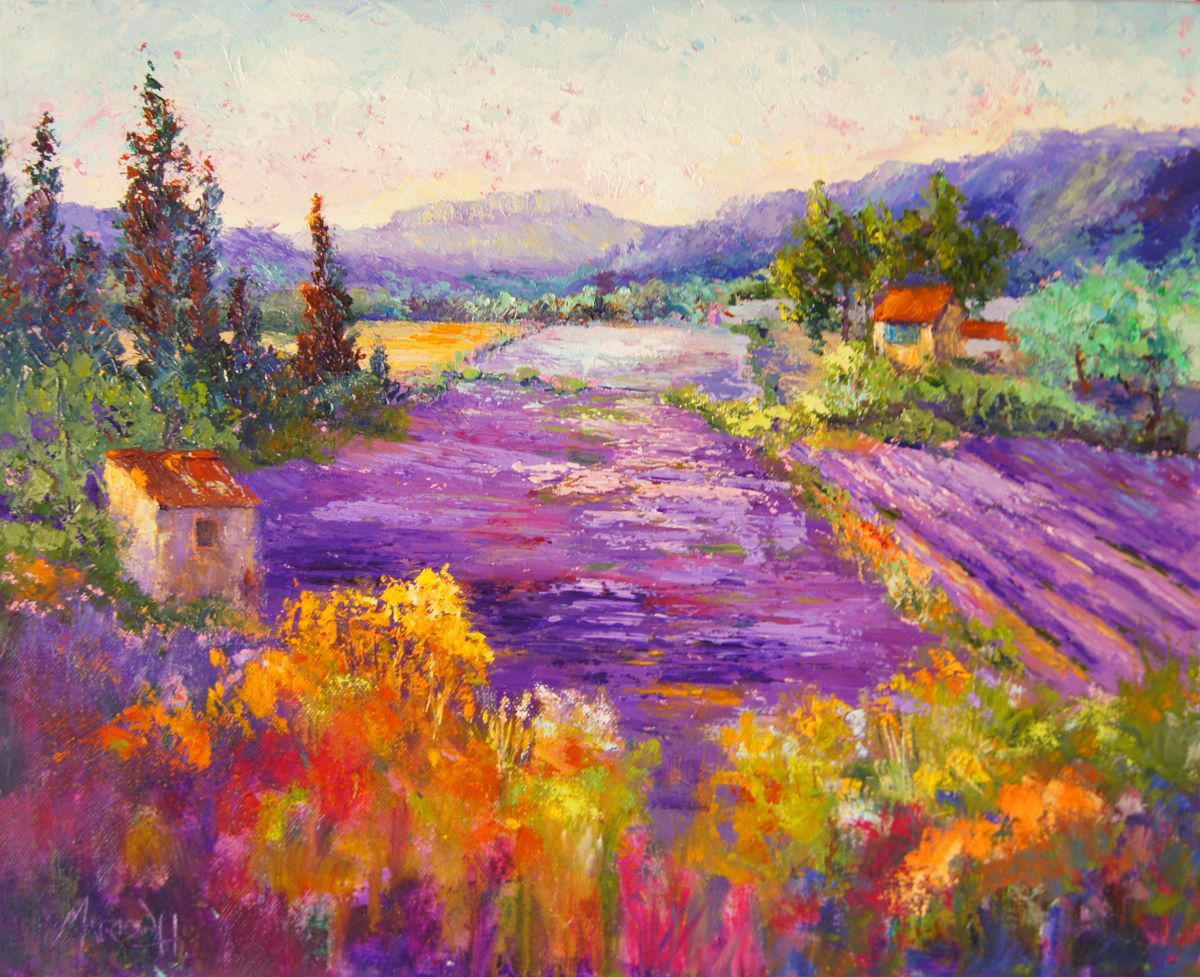 Wonderful Lavender by Marion Hedger