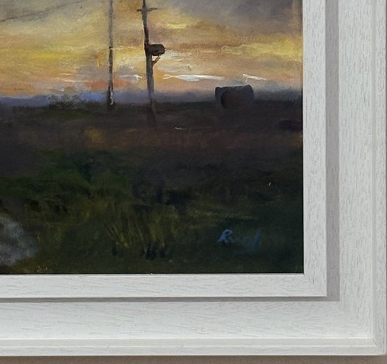 Sunset Towards The Sea