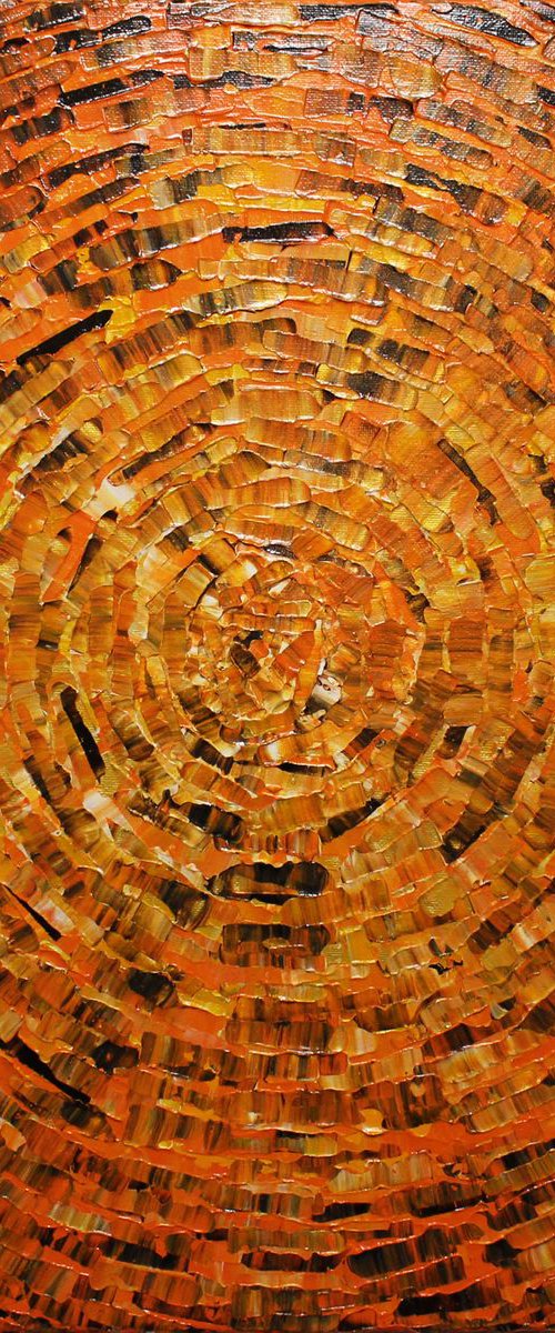 Shard of orange color by Jonathan Pradillon