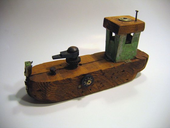 wooden ship "Green  Roger"