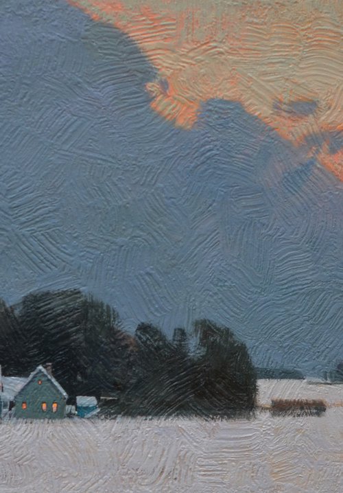 Evening Light by Vytautas Laisonas