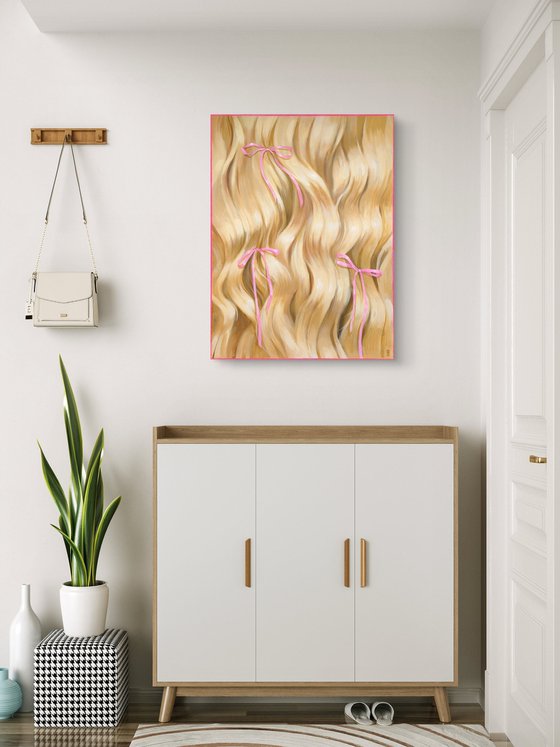 Blonde waves