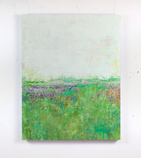 Soft Field Colors 24x30 inches