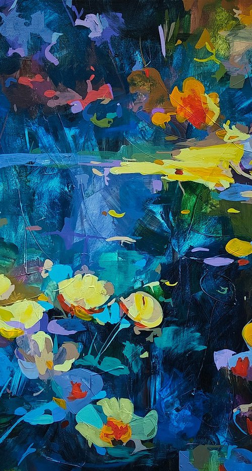 Where the colors of silence are born by Daniel Bulimar Henciu