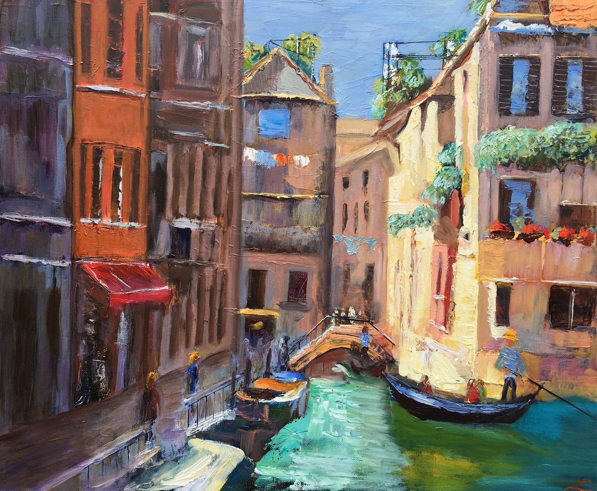 Venice 2 By Elena Sokolova, 24 X 20, Artwork For Sale On Artfinder