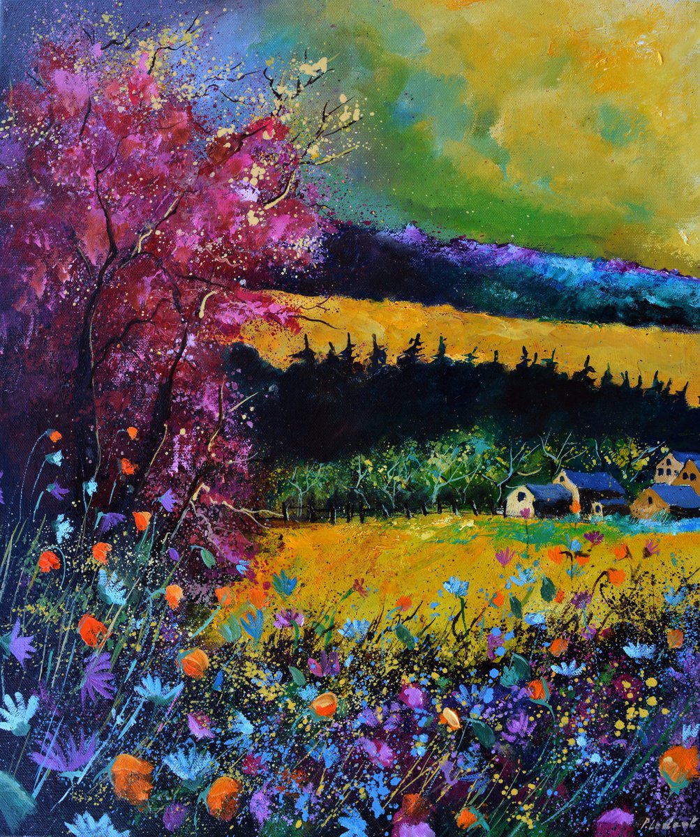 Autumnal panorama by Pol Henry Ledent