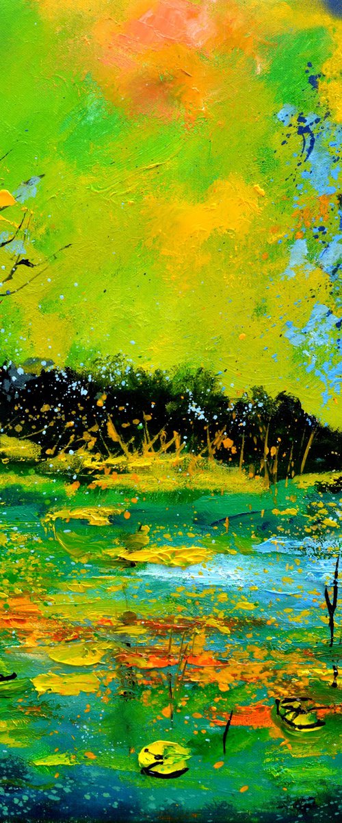 Green pond 5524 by Pol Henry Ledent