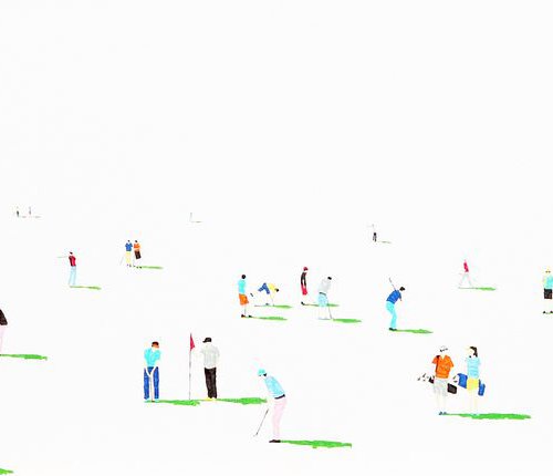 Golfers 03 by Stephanie Ho
