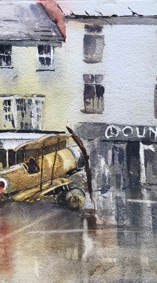 World war commemoration day in Bridgend by Vicki Washbourne