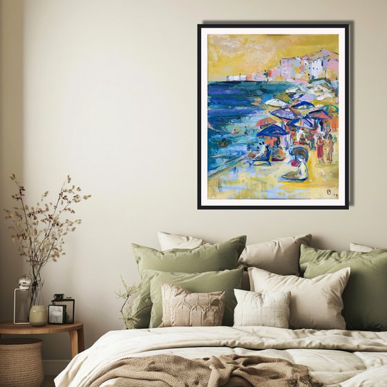 Sunlit Harbor Dreams