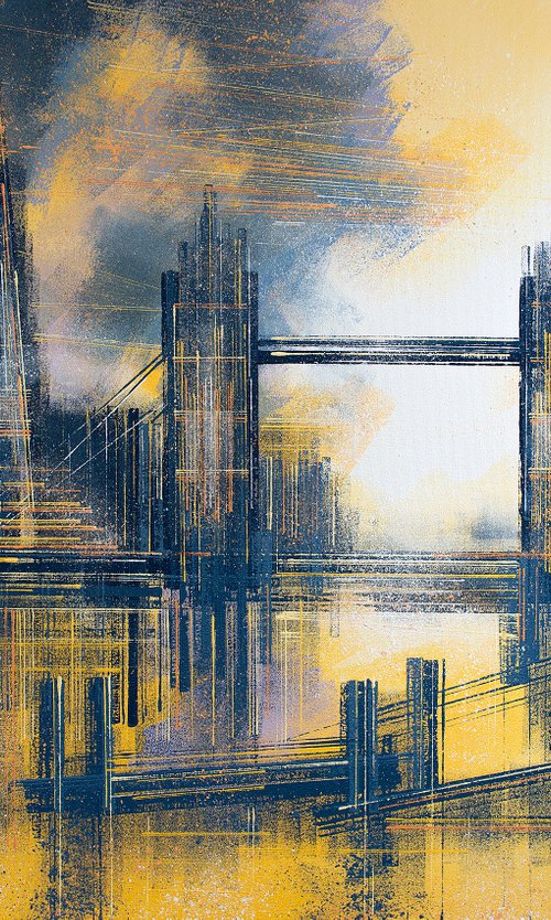 London - Tower Bridge At Sunset by Marc Todd