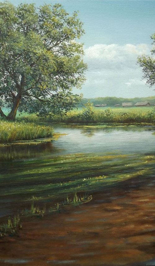 Summer River 2 by Oleg Riabchuk
