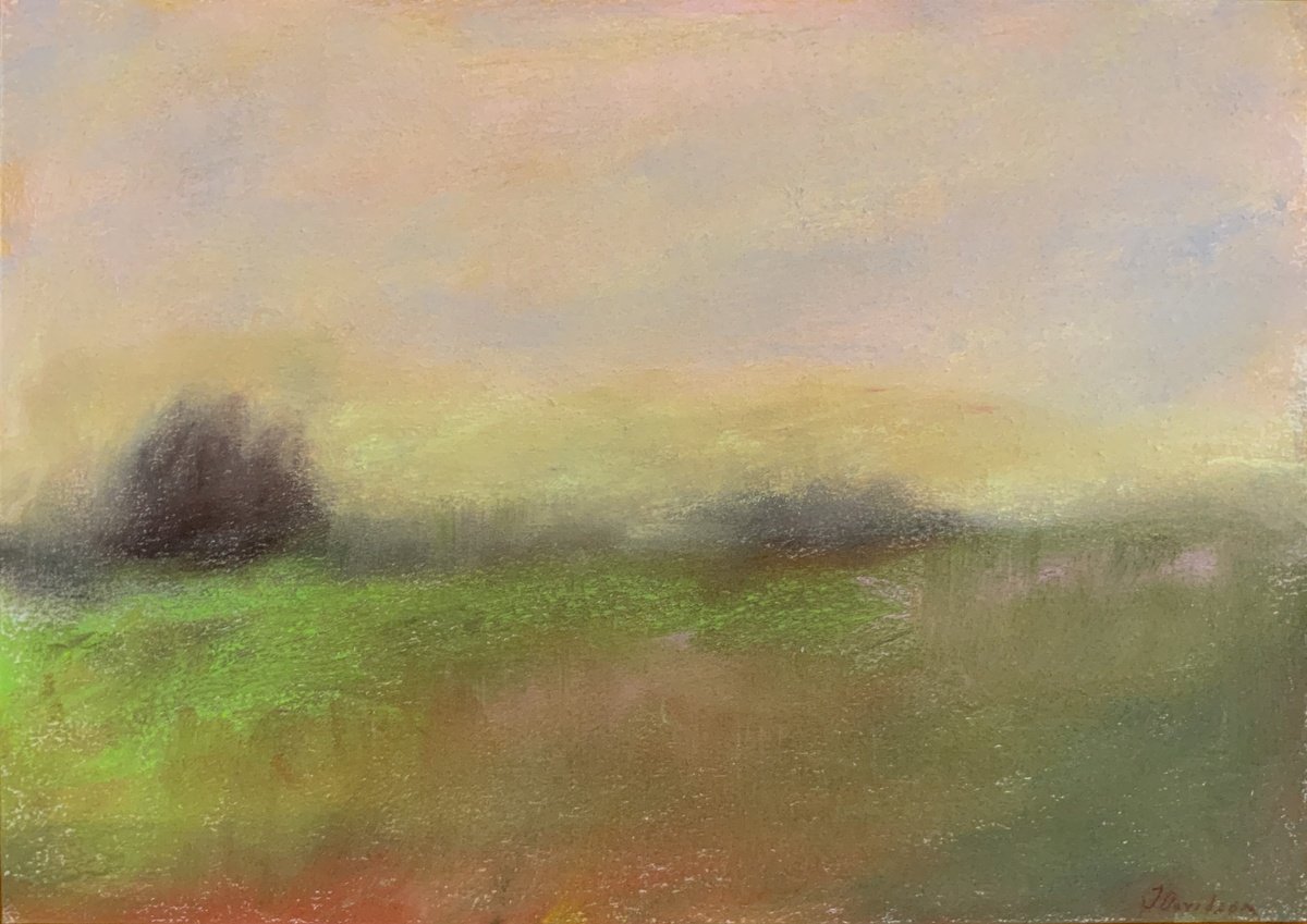 Green Landscape no5 by Jessica Davidson