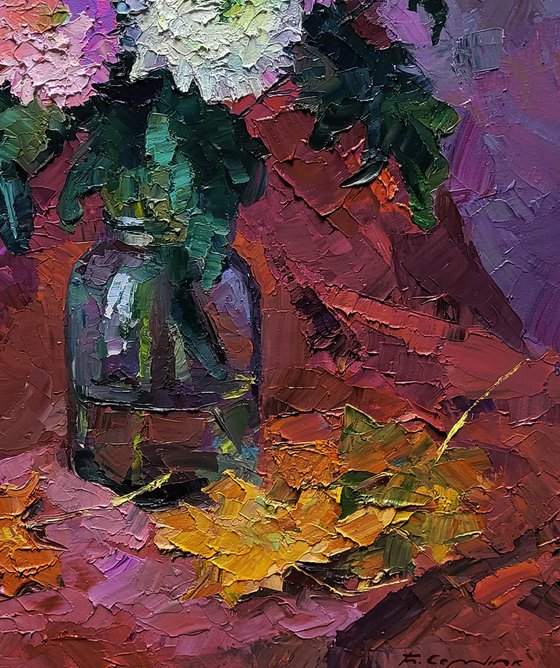 Bouquet of chrysanthemums