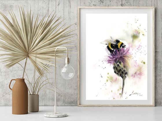 Thistle and Bee