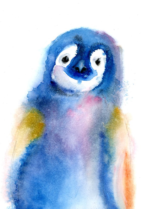Bright Penguin (series Bright color animals 5 of 6)