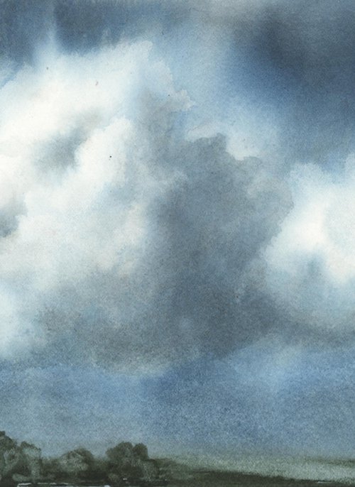 Calm Cumulus by Alison Fennell